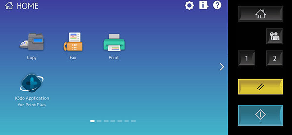 Launch directly from MFD Control Panel