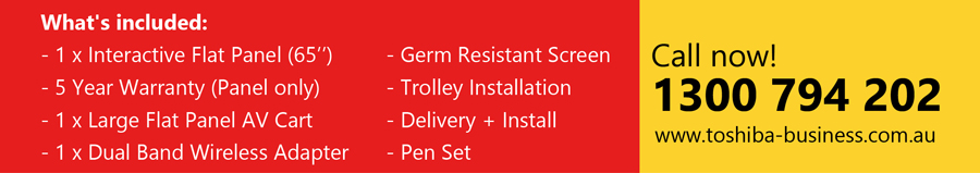 Toshiba offer inclussions for BenQ screen