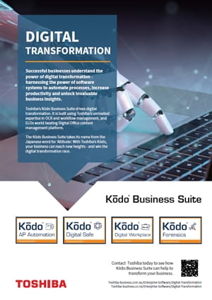 Digital transformation flyer