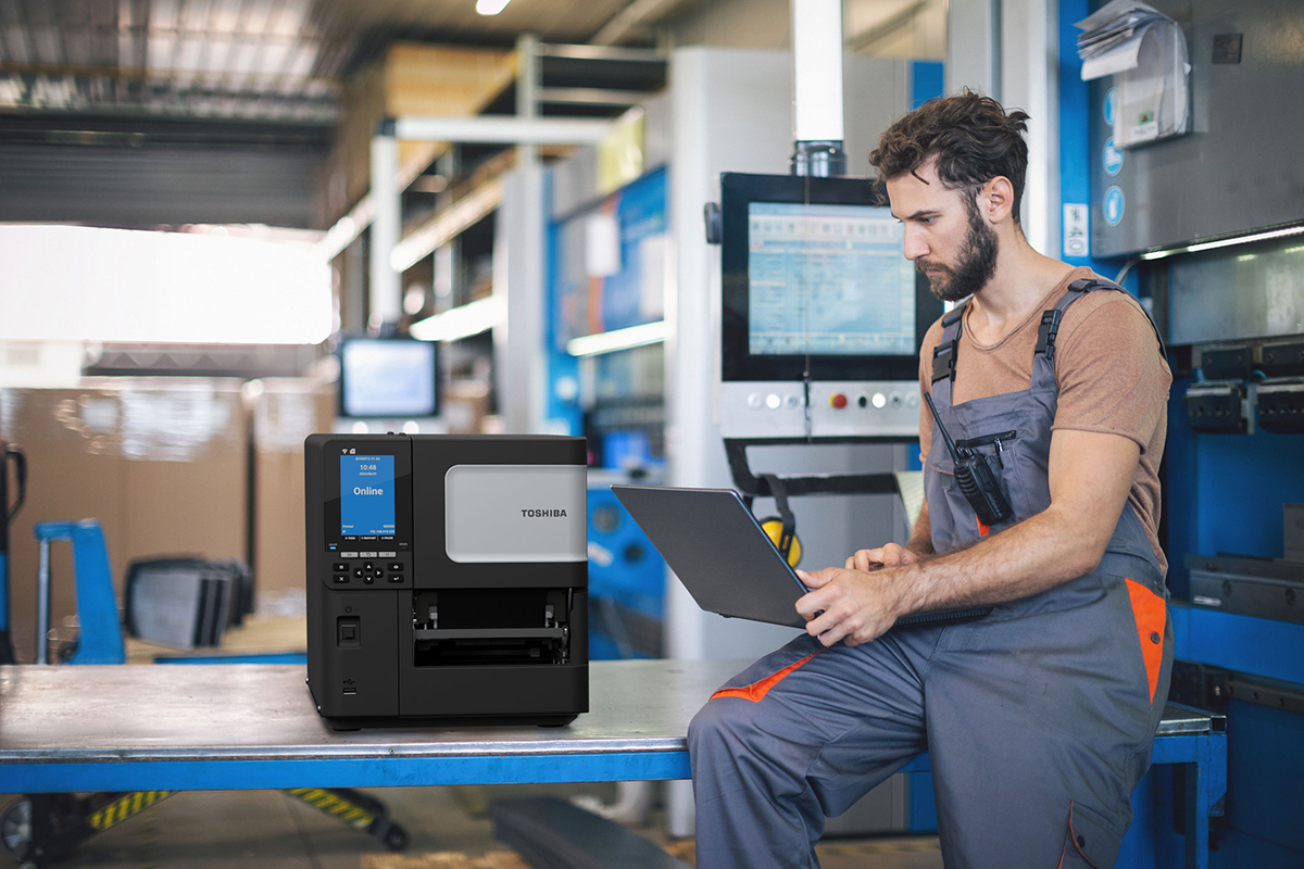 Industrial printing with the BX400