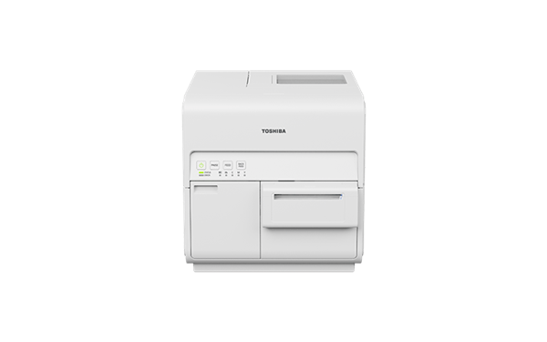 Colour label printer - front