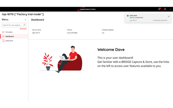 Import documents from email