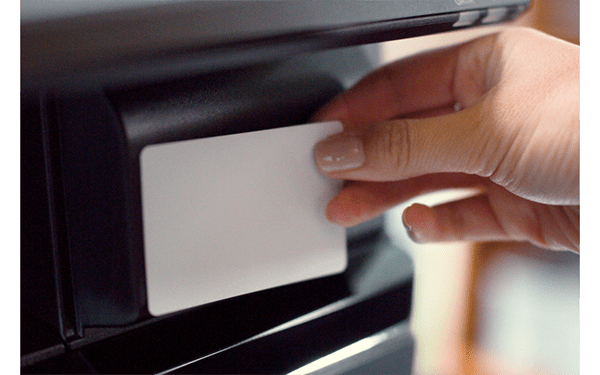 Secure print release