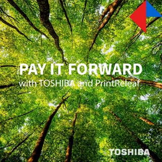 Toshiba and PrintReleaf
