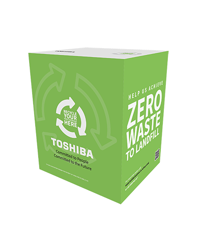 Toshiba NZ recycling bin