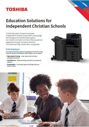 Toshiba Solutions for Education