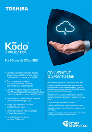 Brochure Kodo App for Microsoft 365